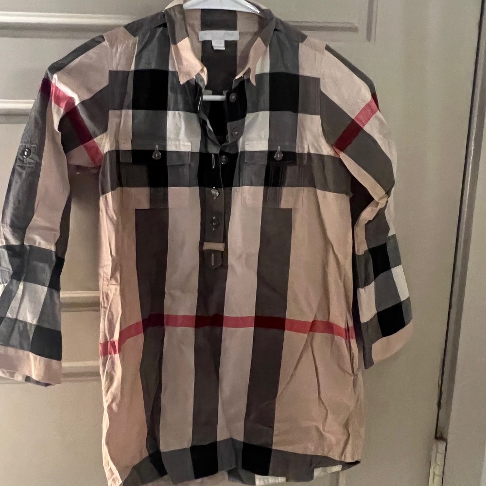 Kids Burberry tunic dress
